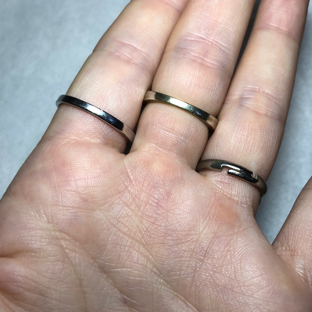 Pink Gem Ring Bundle - image 3